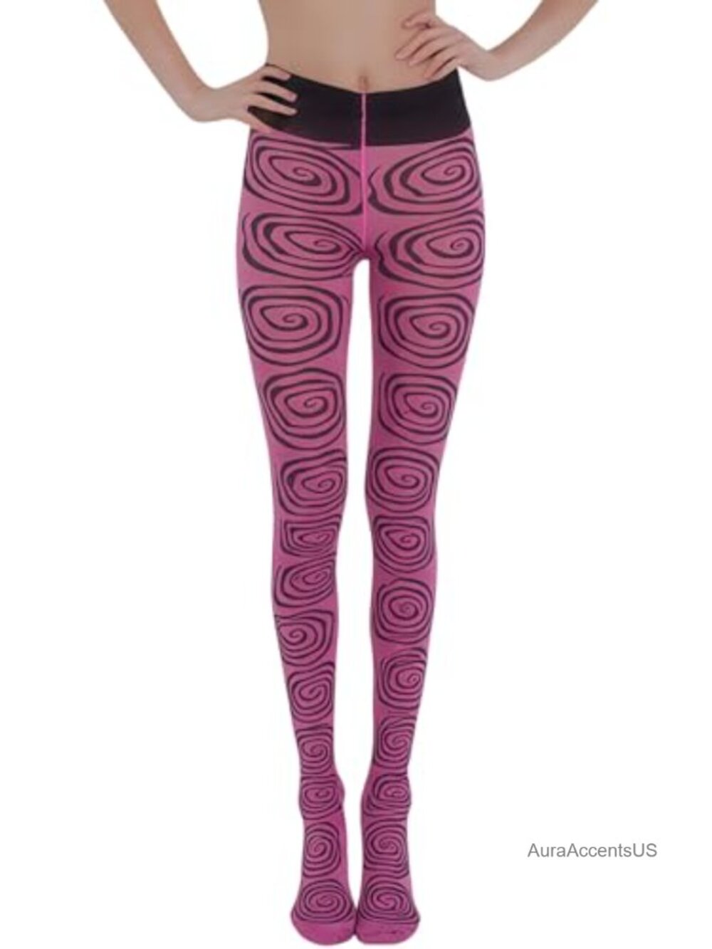 Women's Polka Dot Fishnet Tights Y2K Mesh Pantyhose Sheer Control Top